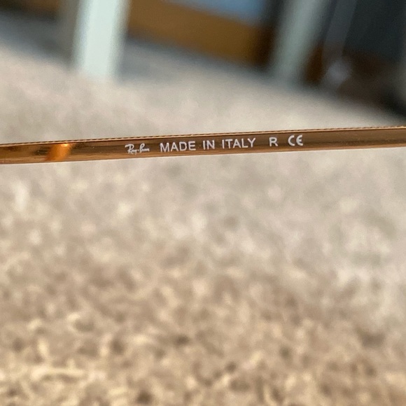 Rayban Round Double Bridge Sunglasses in Pink